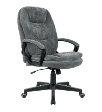 Кресло офисное  PREMIUM "Trend EX-568", велюр, серое