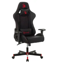 Кресло игровое A4Tech Bloody GC-850 черный ромбик крестов.