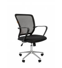 Офисное кресло Chairman 698 Россия TW-01 черный хром new