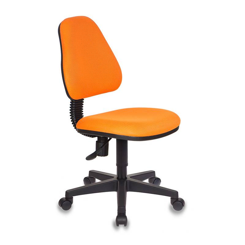 Кресло детское Бюрократ KD-4/TW-96-1 оранжевый TW-96-1 главное фото