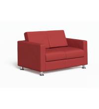 Диван двухместный Chairman СИМПЛ 1360х830х830 к/з Euroline 960