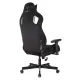 Кресло игровое Knight Outrider черный Light-20 с подголов. крестов. металл. Фото товара с разных ракурсов.